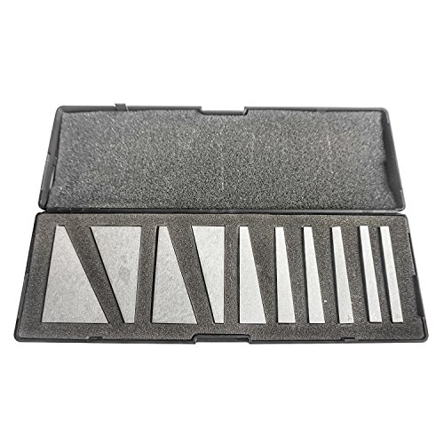 HFS (R) 10 pcs Precision Angle Block Set 1 to 5 Degree & 5 to 30 Degree
