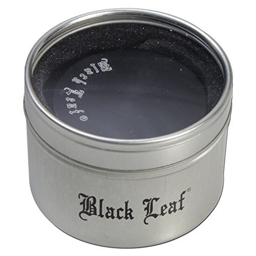 Black Leaf - Macinino in alluminio con chiusura