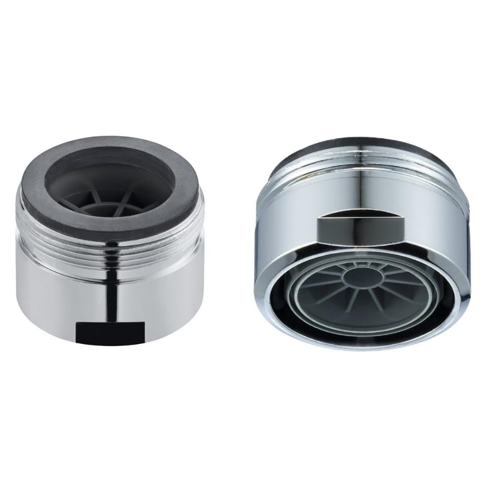 Schläfer Men's 1800016 | Neostrahl Universal Tap Aerator 24Mm Compatibile With Neoperl Suitable For Low Pressure Bathroom And Kitchen Taps With Mixer Aerator And External Thread M24x1 - Pack 1Pcs