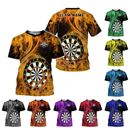 T-Shirt Gym Fitness Homme Haut Custom Dart Manches Courtes Sport