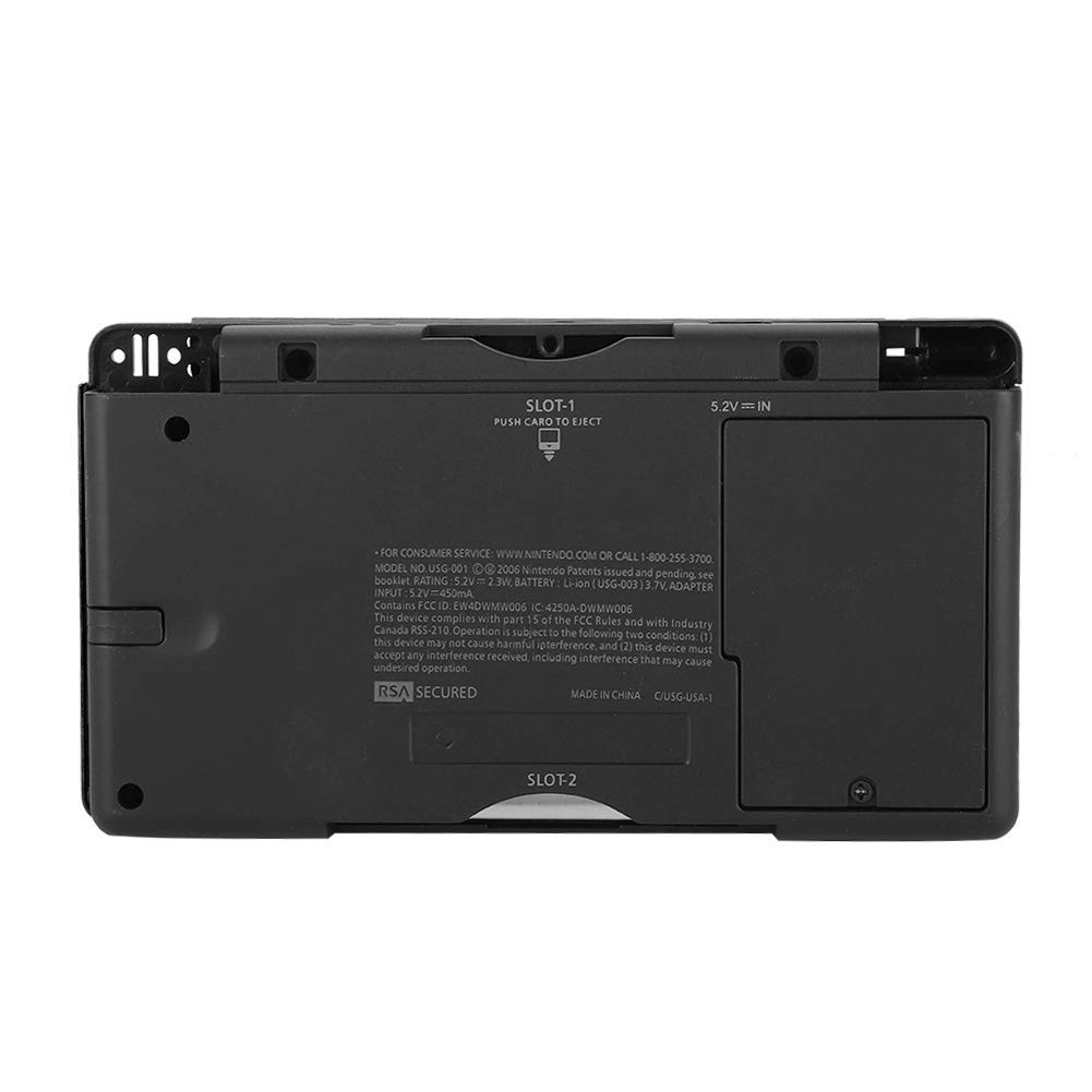 Annadue Reemplazo Superior Shell para - Consola de Juegos portátil Cubierta de la Caja Protectora Kit de Piezas de reparación Completo(Rojo)
