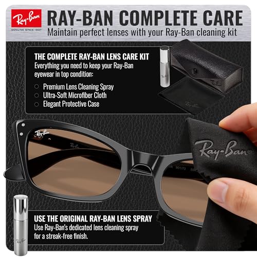 Image of Ray-Ban RB2299 LADY BURBANK Cat Eye Shaped Sunglasses for Women with Official RAYBAN Eyewear Kit