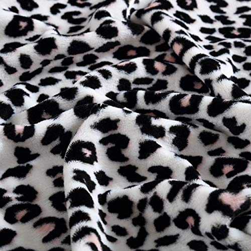 Betsey Johnson | Fleece Collection | Blanket - Ultra Soft & Cozy Plush Fleece, Lightweight & Warm, Perfect For Bed Or Couch, King, Leopard #TOP3
