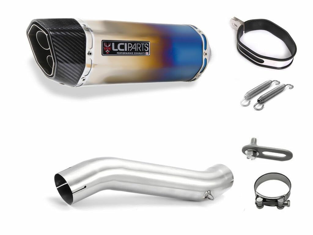 Amazon | CB250R 2018-2023 MC52 LCIPARTS ツインエンド チタン 