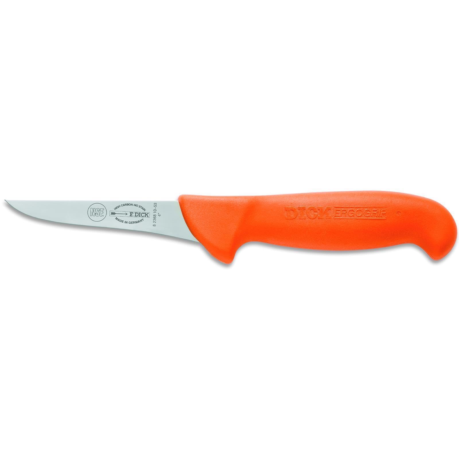 Dick 2-teiliges Jagd-Messerset mit orangefarbenen Griffen