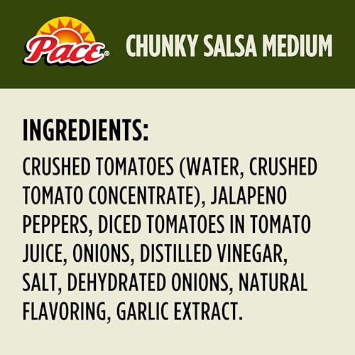 Pace Chunky Medium Salsa, 38 oz Bottle