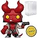 POP Funko Comics: Hellboy - Hellboy with Horns Limited Edition Chase Vinyl Figure Vinyl Figure (Includes Compatible Box Protector Case)