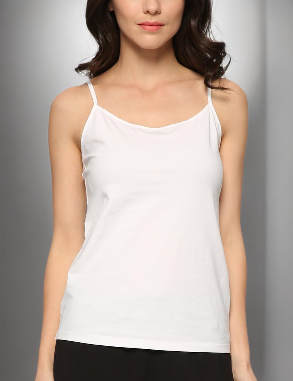 GYS Women's Bamboo Viscose Camisole Undershirt Adjustable Spaghetti Strap Layering Tank Top - Image 6