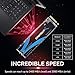 immagine 7Sabrent SSD Interno 1TB Rocket NVMe PCIe M.2 2280 Drive a Stato Solido ad Alte Prestazioni (SB-ROCKET-1TB)