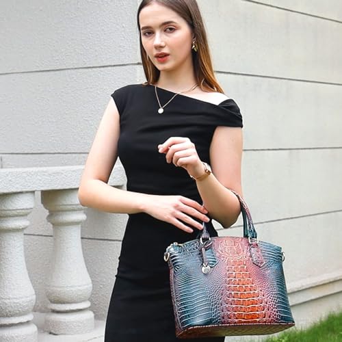 Bolso Satchel Vegano para Mujer 13.78x5.12x10.63 in miniatura 2