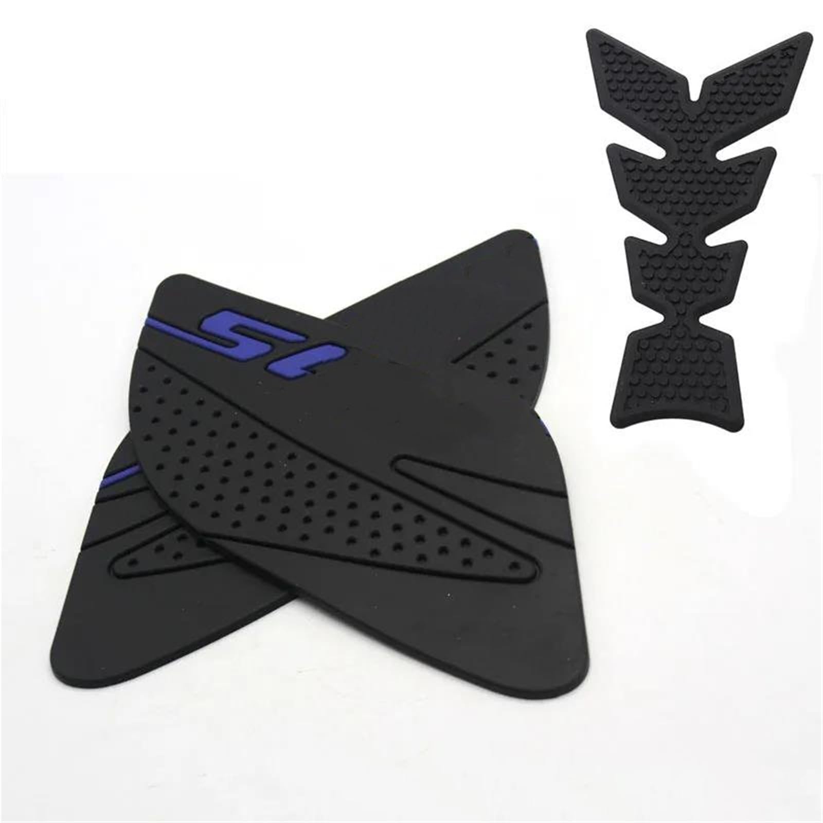 Gfvfgnlnna 1 Set 1 Motorcycle Tank Pad Protector Sticker Decal Gas Knee Grip Side Traction Pad For Yzf R15 Yzf-R15 Yzfr15