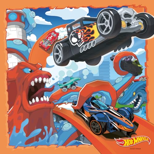 Ravensburger 3x49 p Hot Wheels - vue 4
