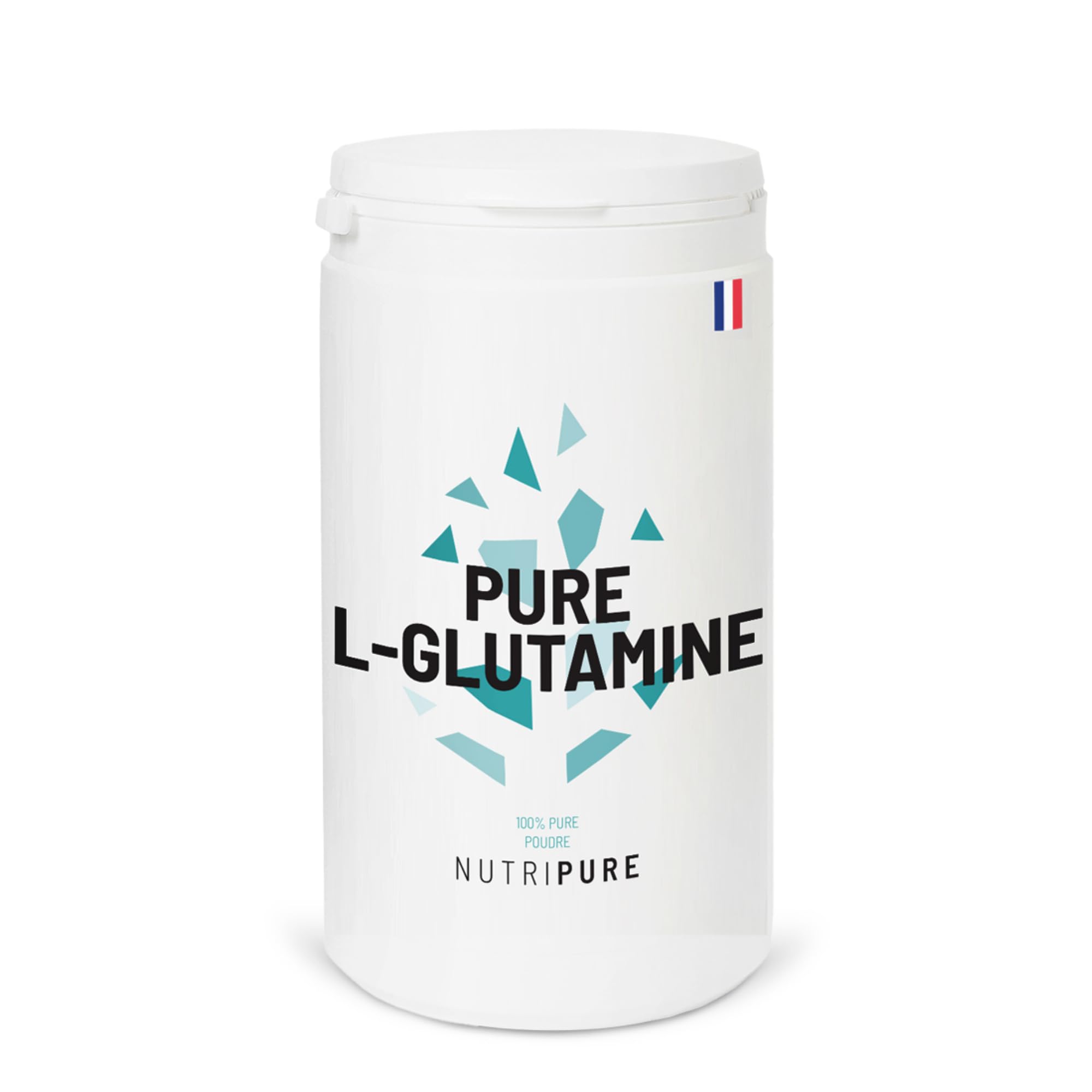 Nutripure - L-Glutamine Kyowa® Végétale 100% Pure - Pot 750 g | Récupération Mus