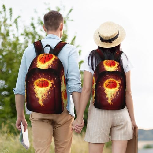 Mochila para enfermera EdWal con estampado de baloncesto para mujer 6