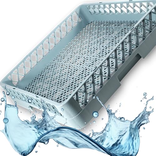 Kerafactum® - Spülkorb Korb für Bestecke und Kleinteile für die Gastro Spülmaschine Spülmaschinenkorb universal aus Kunststoff 50x50 cm feinmaschig und erweiterbar - all purpose rack