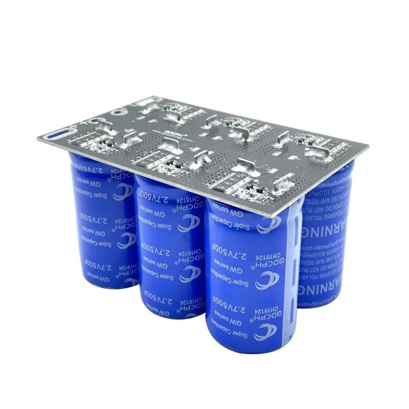 POWTAXBJGD 16V83F Automobile Rectifier Module 2.7V500F*6 Capacitor with Balance Protecting Plate
