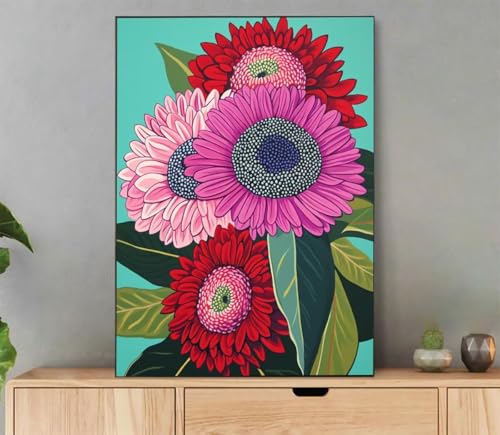 G  Paint by Numbers i yCgoCio[, DIY G LoX Lbg hG |Lbg MƃANG̋, c[Lbg l q S lC G K؂ Ƃ̕ǂ̑ 20x30 cm 