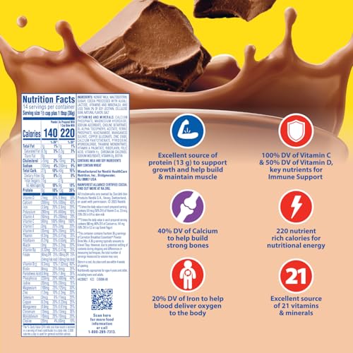 Image of Carnation Breakfast Essentials High Protein Nutritional Powder Drink Mix