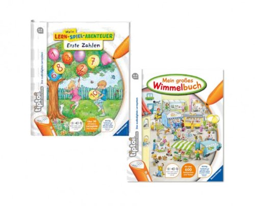 Preisvergleich Produktbild Tiptoi Erste Zahlen und Mein großes Wimmelbuch 9120049246304
