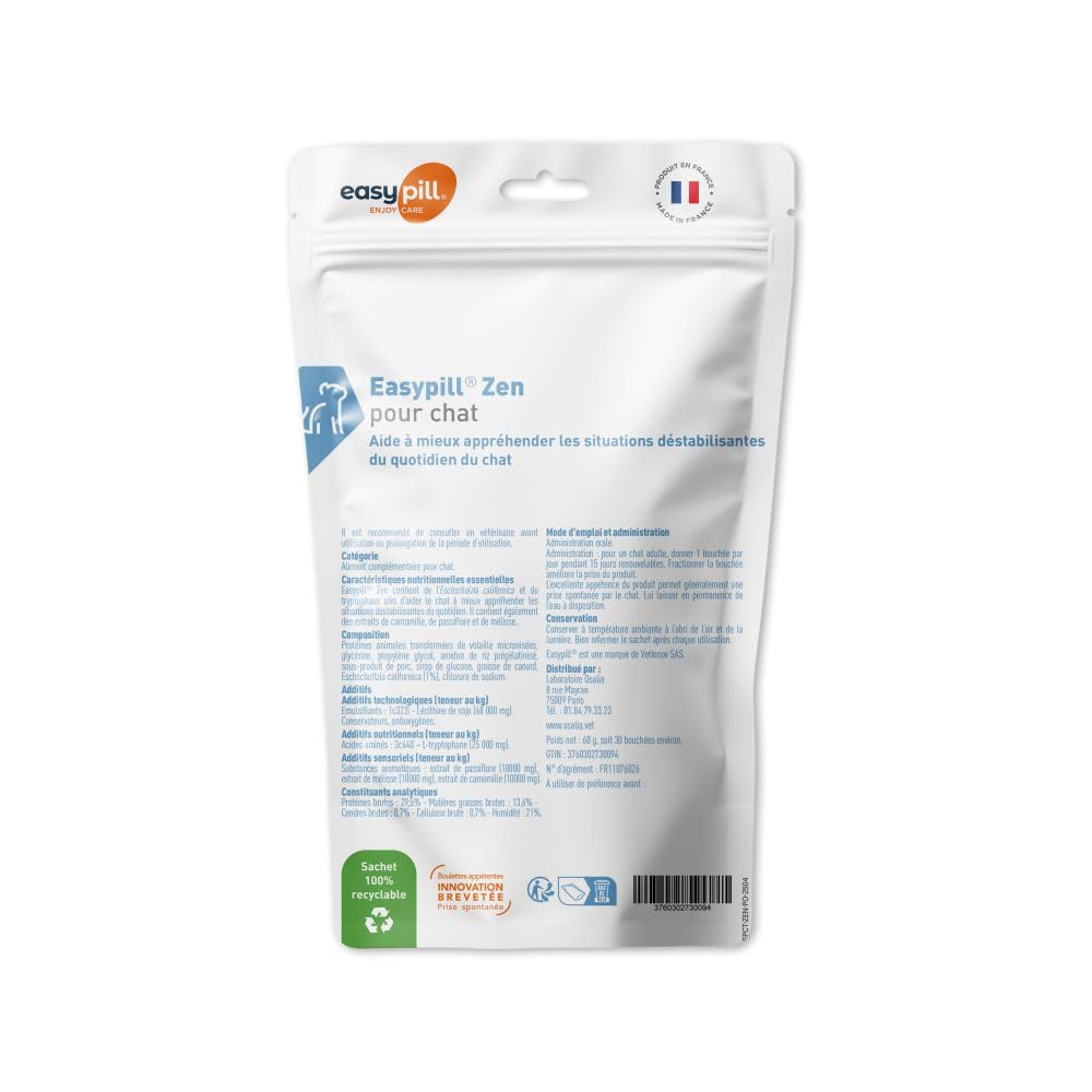 Osalia Easypill Chat Zen 60g