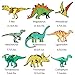 Dinosaur Wall Decals for Boys Room,Glow in The Dark Dino Stickers,Large Removable Vinyl Decor for Bedroom,Living Room,Classroom,Birthday Christmas Gifts for Kids Baby Nursery Teens