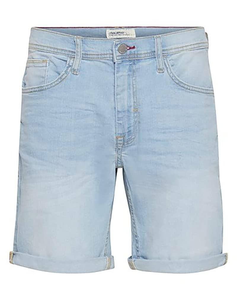 Blend Men's 20713326 Denim Shorts, 200290/Denim Light Blue, XL