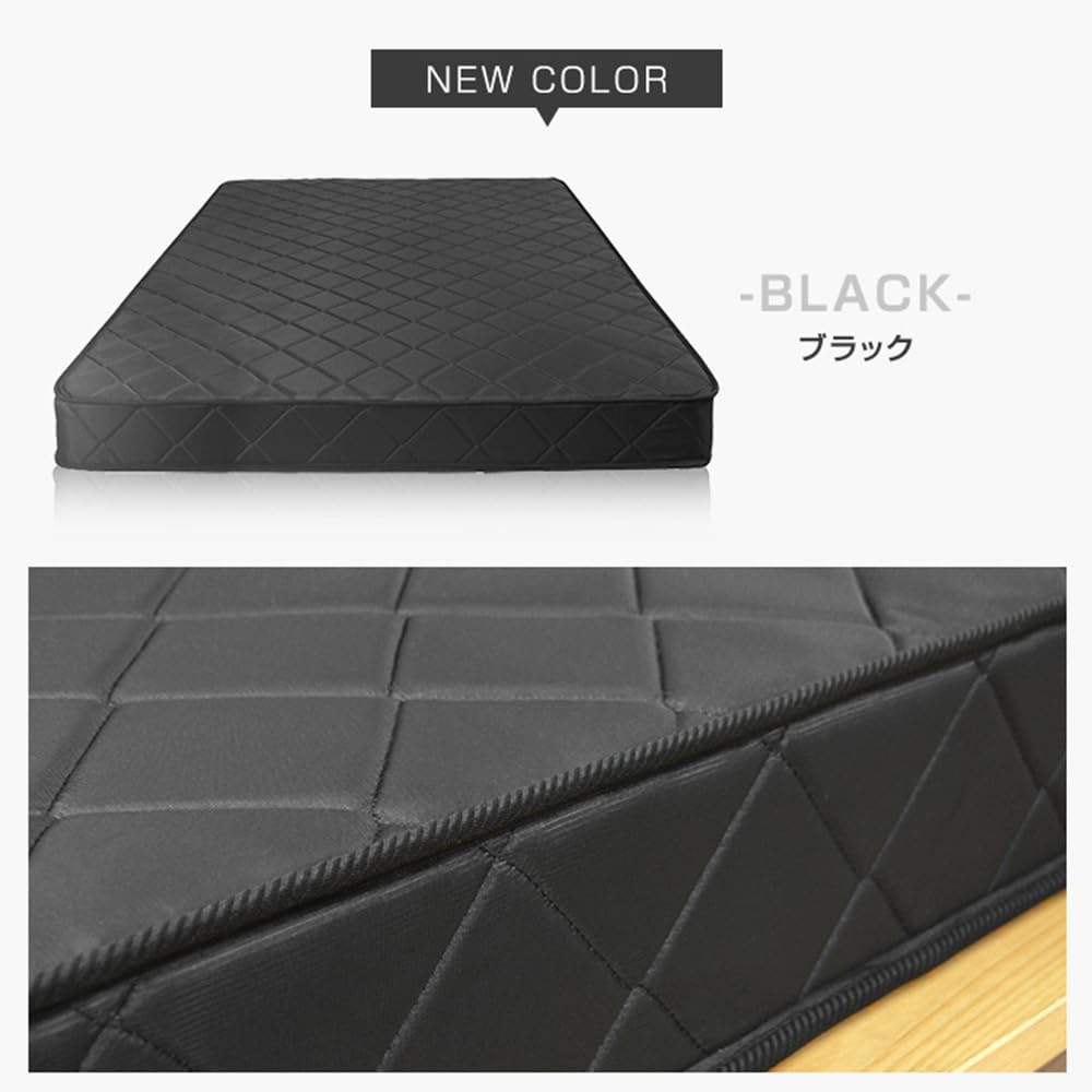タンスのゲン　ポケットコイルマットレス　ブラック 専門家レビュー】タンスのゲン「ポケットコイルマットレス（3D
