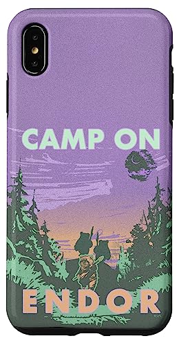Coque iPhone XS Max Star Wars protection antichoc et design Camp On Endor