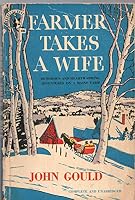 FARMER TAKES A WIFE by JOHN GOULD Pocket Books 1945 1948 1st PB B08LQH7GH9 Book Cover