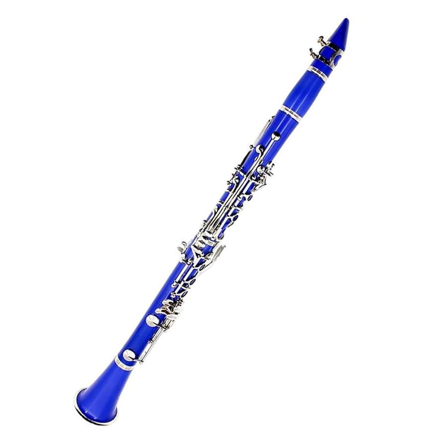 プラ管　B♭クラリネットセット　青　ネイビー プラ管 B♭クラリネットセット 青 ネイビー