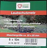 Siena Garden Teichabdecknetz, Abdecknetz, 6x10m, 250535