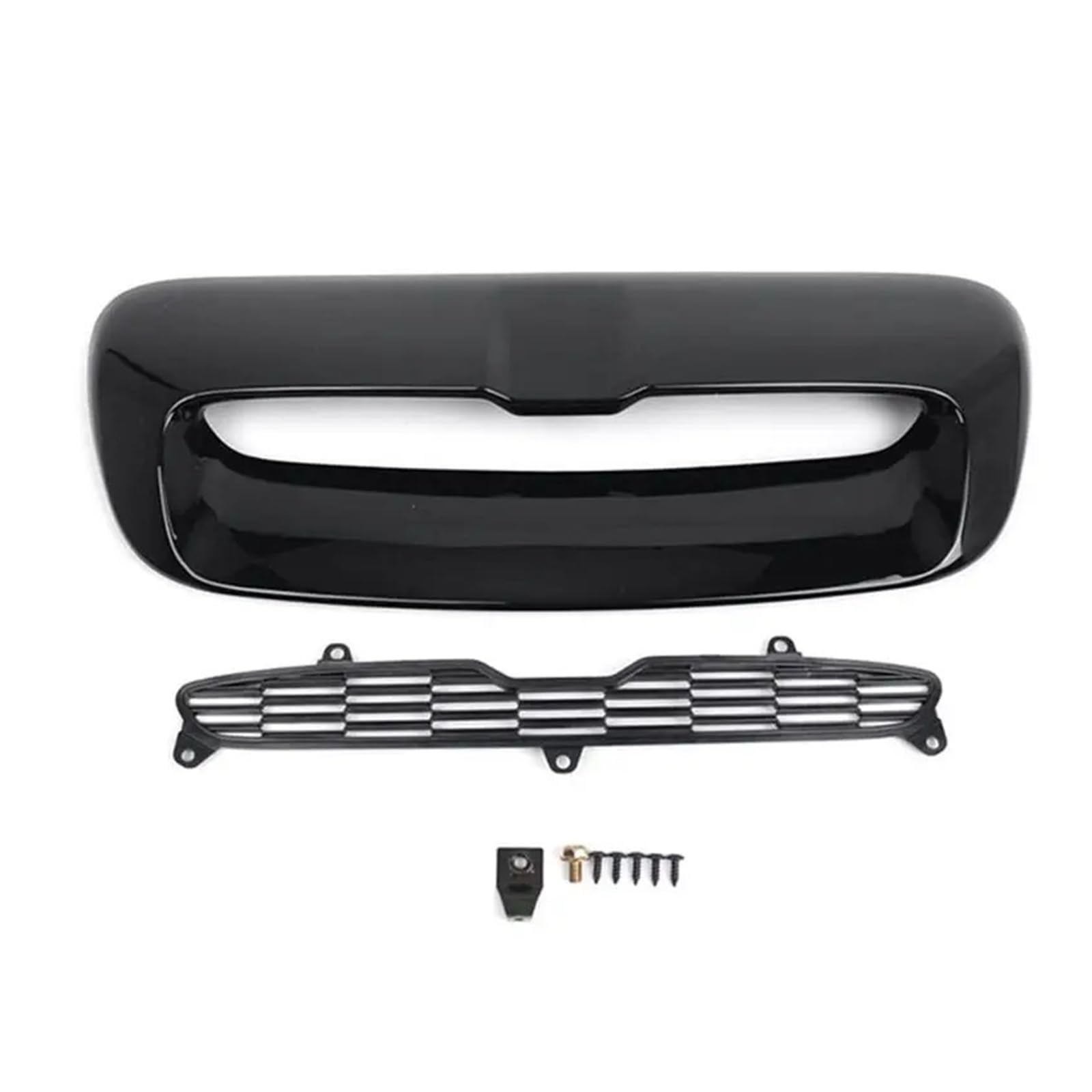 Écope décorative capot Mini Cooper S R56 R55 R57 noir brillant - 7
