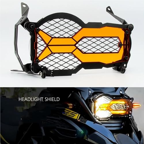 Protection de phares rabattable R1250GS grille calandre moto - 2