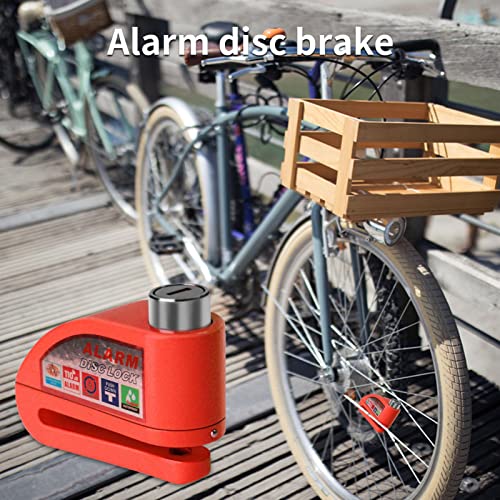 Bloqueio de disco de alarme anti-roubo - Fechaduras para scooters de liga de alumínio com som de ala