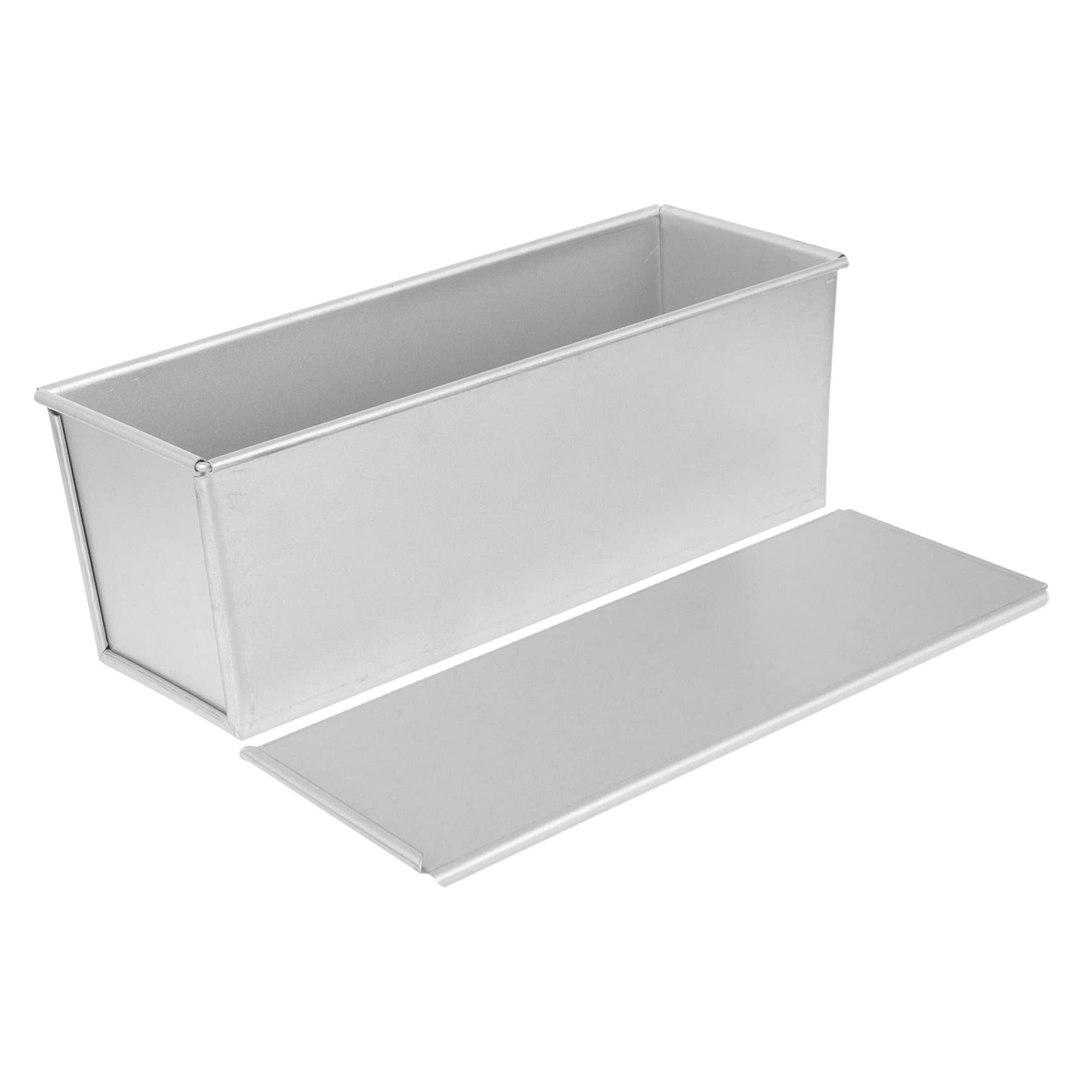 ibasenice Nonstick Bread Baking Mold with Lid Durable Metal Toast Pan for Homemade Sandwiches and Cakes Kitchen Bakeware for Easy Cleanup and Use