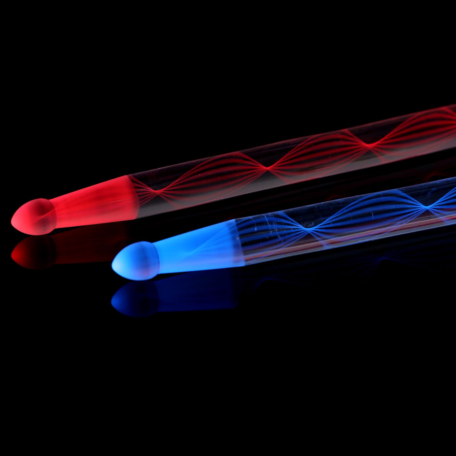 Baguettes De Batterie Lumineuses À Led, 13 Couleurs Lumineuses Baguette Batterie Tambour Pour Evenements Nocturnes Faire La Fete 1362990703