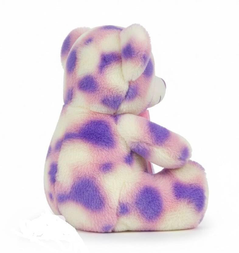 Image of Cionum Soft Plush Teddy Bear with Pink Ribbon Bow, Soft Toys for Kids & Girls - 40 cm