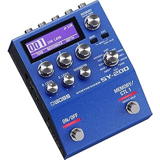 PÉDALE D’EFFETS SYNTHÉTISEUR SY-200 BOSS – La technologie de synthé guitare polyphonique évoluée BOSS dans une pédale 200 de faible encombrement pour toutes les guitares ou basses - Les Beatles, Paul McCartney, John Lennon, RIngo Starr, George Harrison
