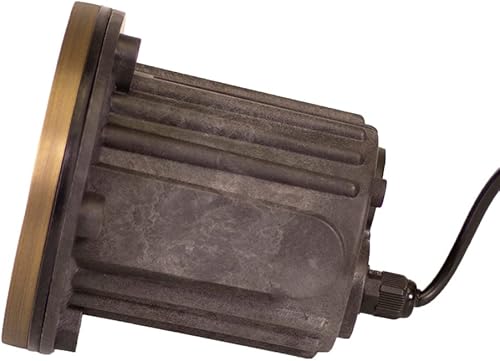 Miniatura 4 de Luz de pozo de latón de 12 V (parte superior abierta) con bombilla LED MR16 de 5W 2700K y funda de PVC