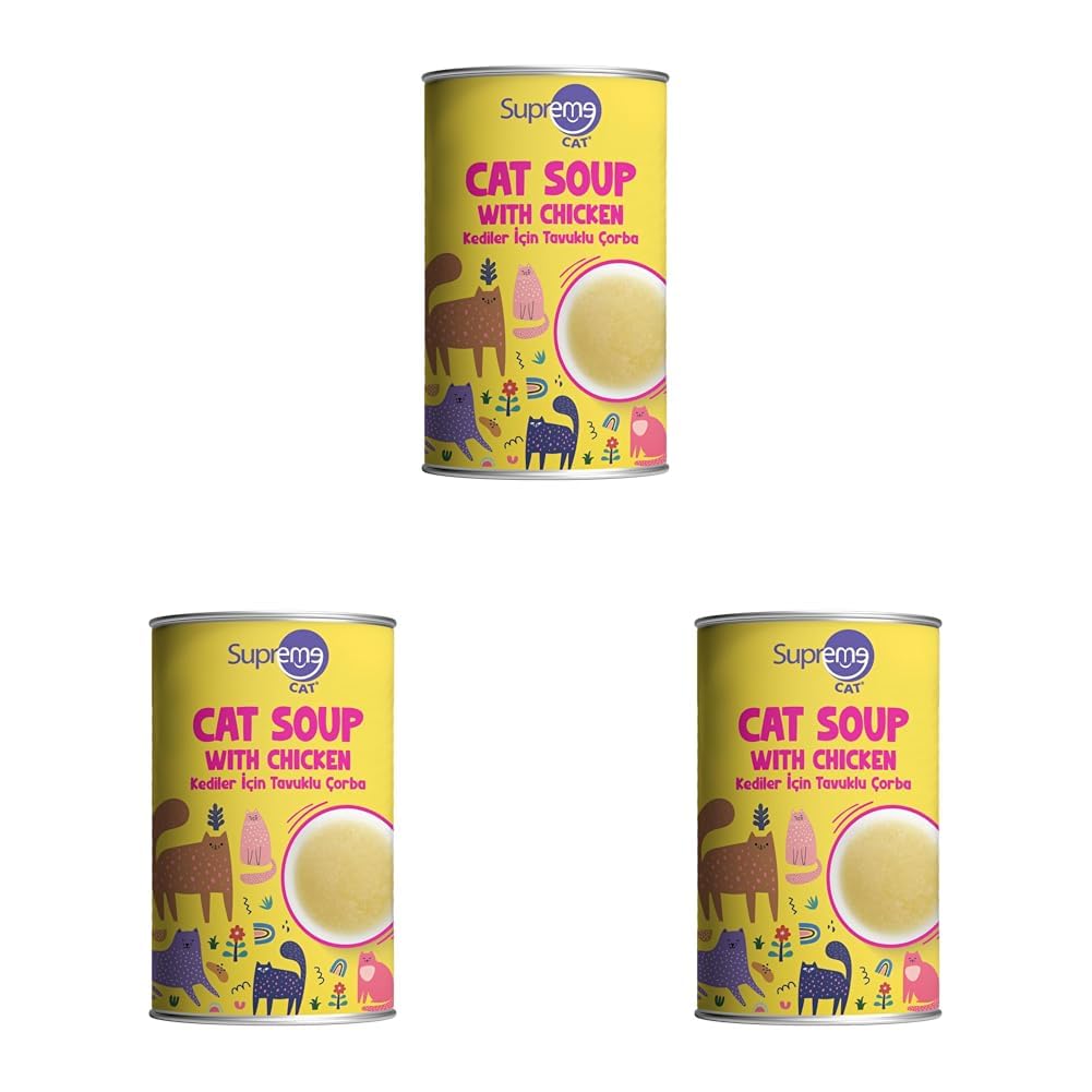 Supreme Cat Kedi Çorbası Tavuklu 135 ml x 12 (3 paketi)