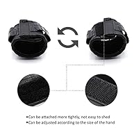 Vista 7 de Kit de herramientas de peluquería, funda de cuero sintético para tijeras, bolsa de tijeras de piel sintética, funda de tijera para peluqueros (1#)