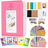 COMBINACIÓN MULTIFUNCIONAL: este conjunto de álbumes de fotos puede satisfacer sus necesidades, no solo brinda protección completa a sus imágenes, sino también decora y muestra sus fotos favoritas en cualquier lugar.