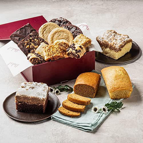 Dulcet Gift Baskets Gourmet Bakery Treats Gift Basket features All-Natural Pumpkin Bread Ideal for...