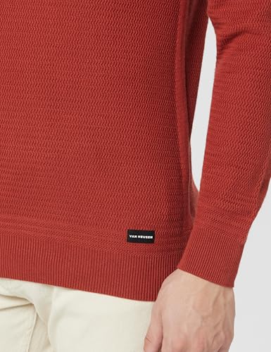 Image of Van Heusen Men's Luxury Sports Regular Fit Full Sleeve Crew Neck Sweater | Sophisticated Flair | Super Premium Fabric