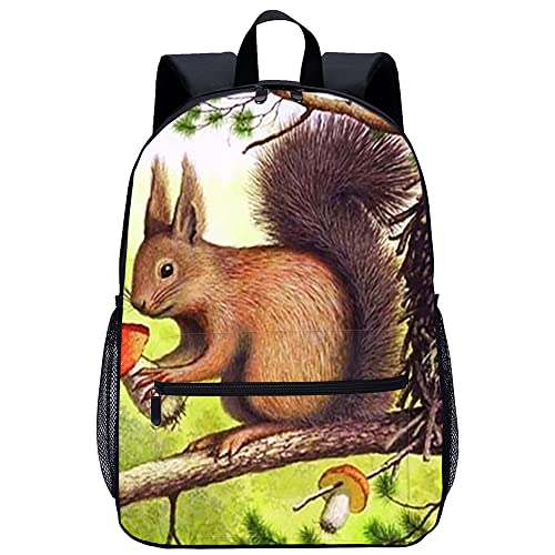 Cartable écureuil sac à dos classique de mode léger pour filles