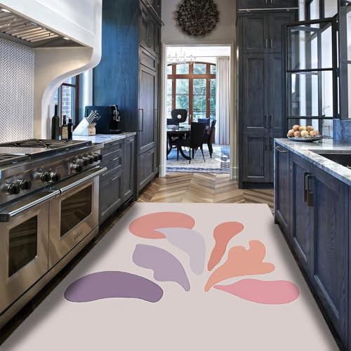 Colorful Washable 6x8ft Area Rugs for Living Room Bedroom Dining