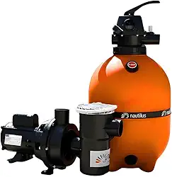 Filtro E Bomba Nautilus Weg Para Piscinas Até 65 Mil Litros