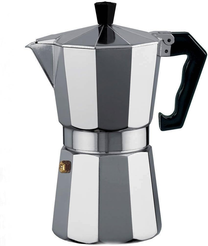 Borella Casalinghi Polo Cafetiere, Aluminium, Grey