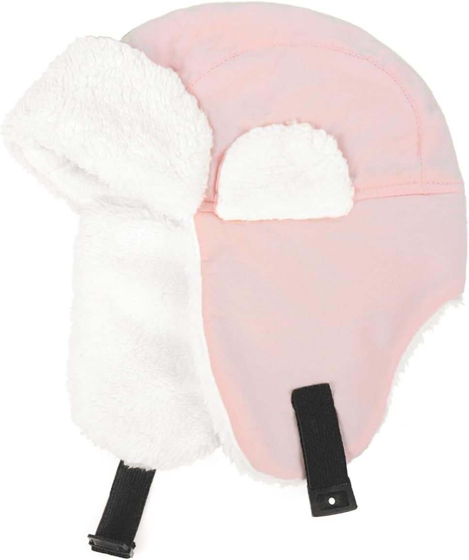 IPENNY Christmas Trapper Hat with Ear Flaps for Toddlers Kids Warm Fleece Lined Winter Earflap Hat for Boys Girls 2-4T