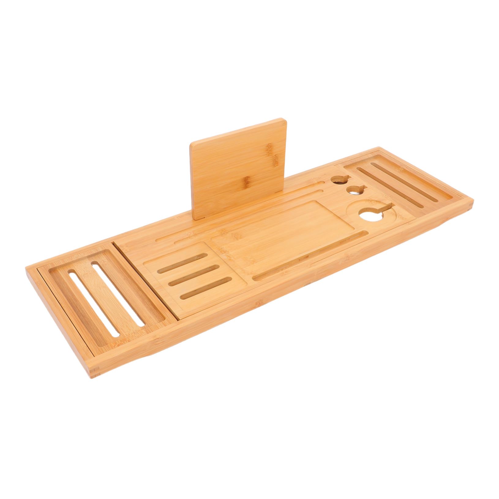 DECHOUS Bathroom Tub Accessory Bamboo Bathtub Shelf Bath Tray Holder Tub Table